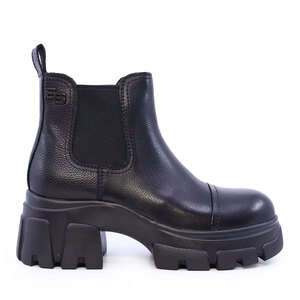 Ghete biker femei Enzo Bertini negre din piele naturală 3052DG2012N