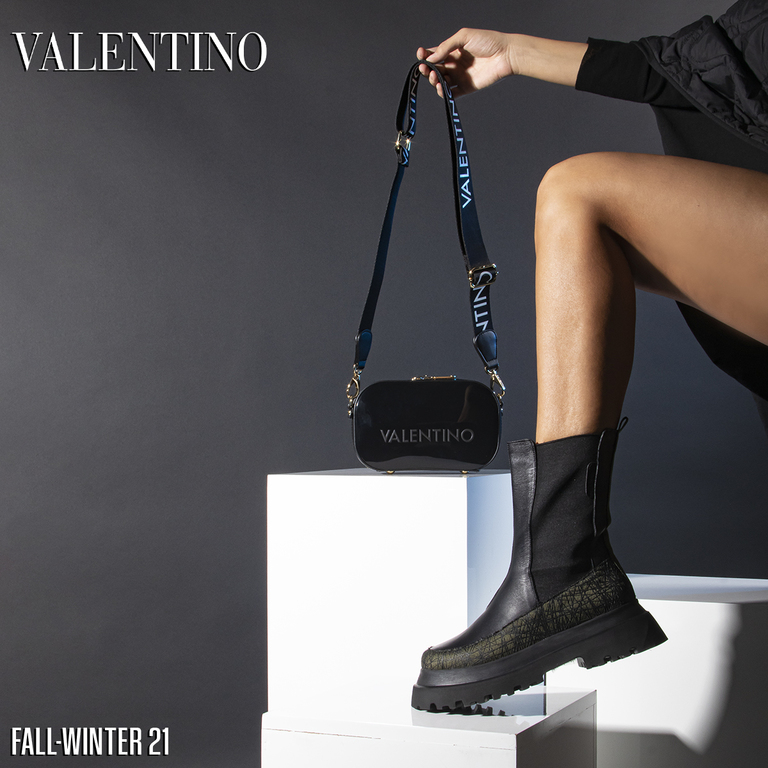 Enzo Bertini women chelsea boots in black leather 3832DG4007N