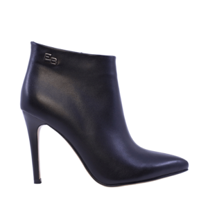Ghete cu toc înalt femei Enzo Bertini Premium Collection negre din piele 1122DGPATRIZIAN