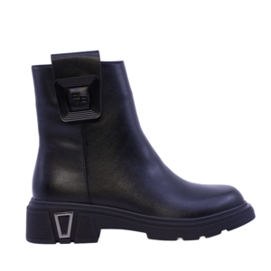 Ghete femei Enzo Bertini negre din piele 1112DG2943N