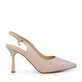 Pantofi stiletto slingback femei Enzo Bertini albi din piele 1391DD7301A