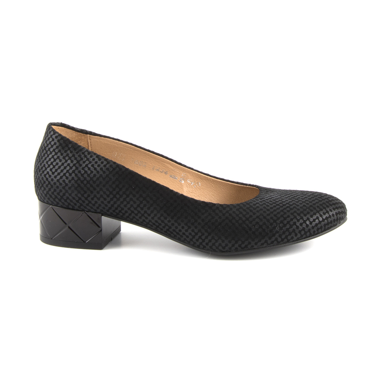 Women's shoes Enzo Bertini black leather 1898dp1234n