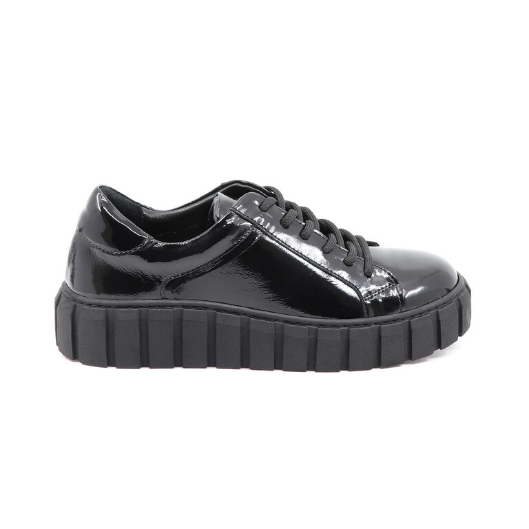 Enzo Bertini women shoes in black patent leather 2312DP5688LN