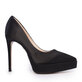 Enzo Bertini women's nude satin stiletto shoes with heel 3867DP275RANU