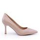 Pantofi stiletto femei Enzo Bertini negri din piele întoarsă 1129DP2339VN