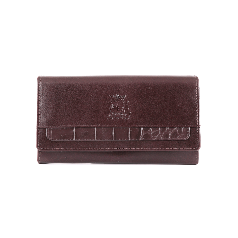Enzo Bertini Women's brown leather wallet 2641DPU2869M