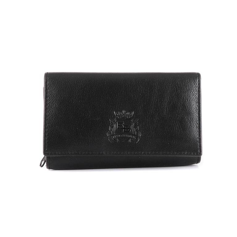 Enzo Bertini Women's black leather wallet 2641DPU2914N