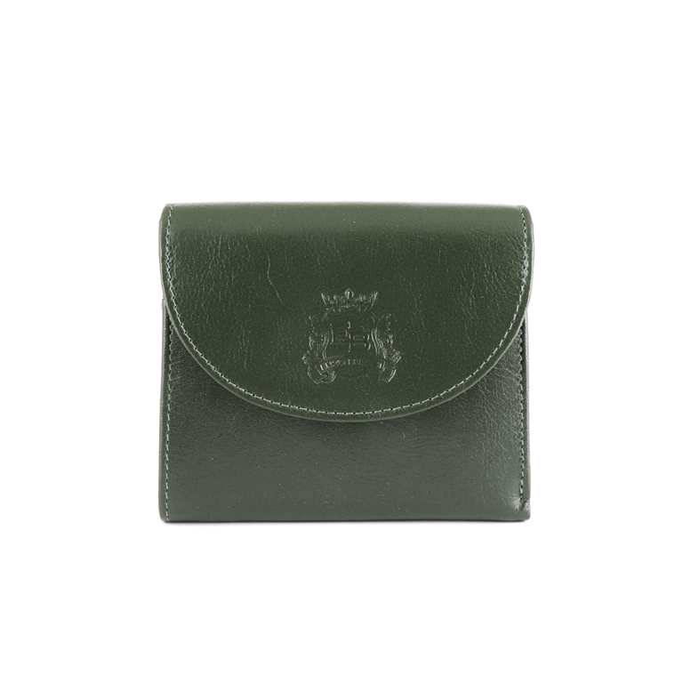 Enzo Bertini Women's green leather wallet 2641DPU2865V