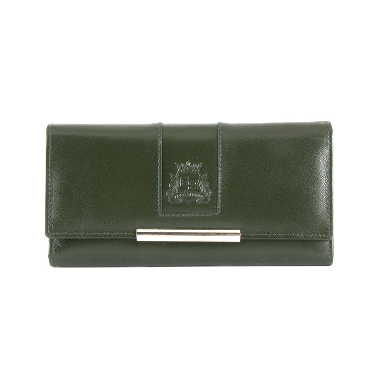 Women's wallet Enzo Bertini green leather 2648dpu2598v