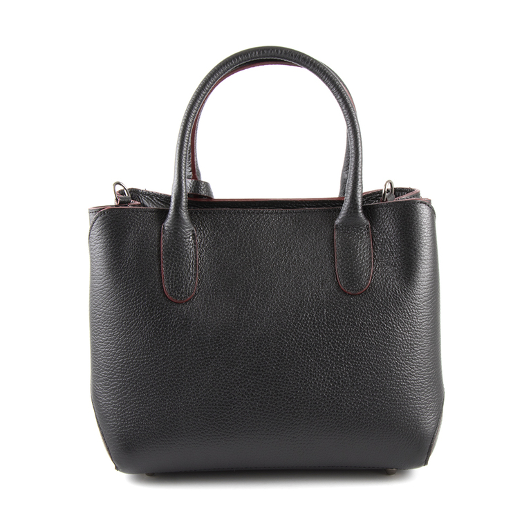 Women's purse Enzo Bertini black leather 3378posp5067n