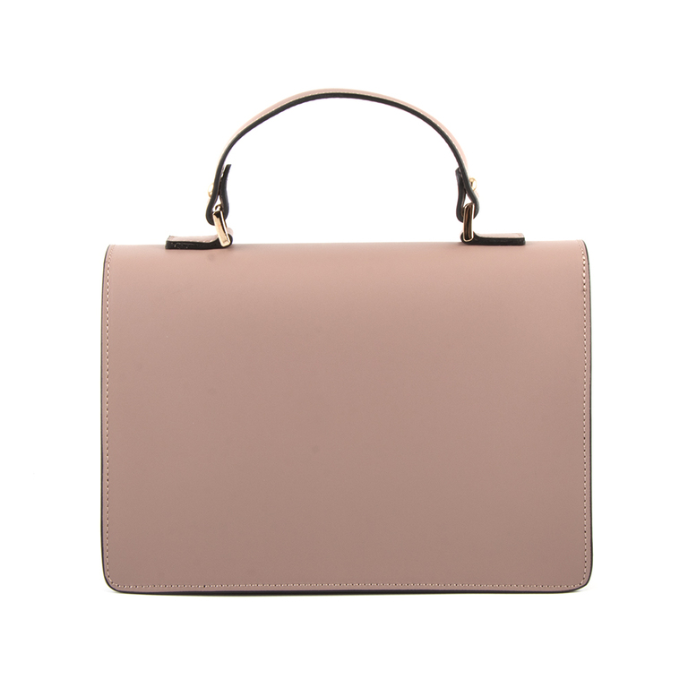 Enzo Bertini Tote Bag in old pink leather 3370POSP5085RO