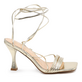 Enzo Bertini women mid heel sandals in fuchsia faux leather 1245DS2675FU