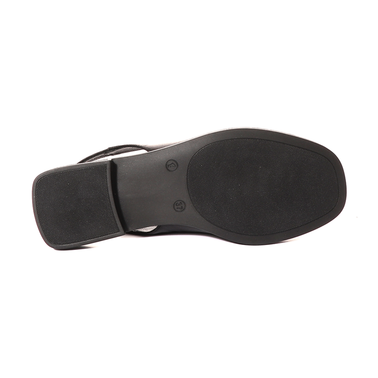 Enzo Bertini women's sandals in black leather 2581DS70907N