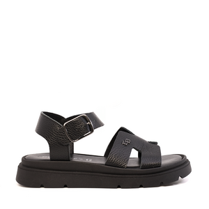 Sandale femei Enzo Bertini negre din piele  2809DS16359N