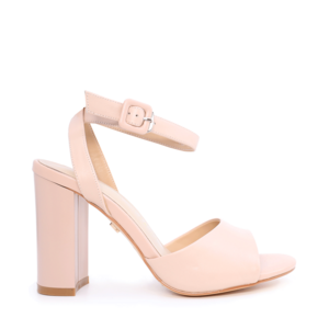 Enzo Bertini women high heel sandals in pink leather 1125DS3309RO