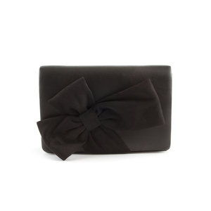 Benvenuti clutch bag in black faux leather 2905PLS15595N