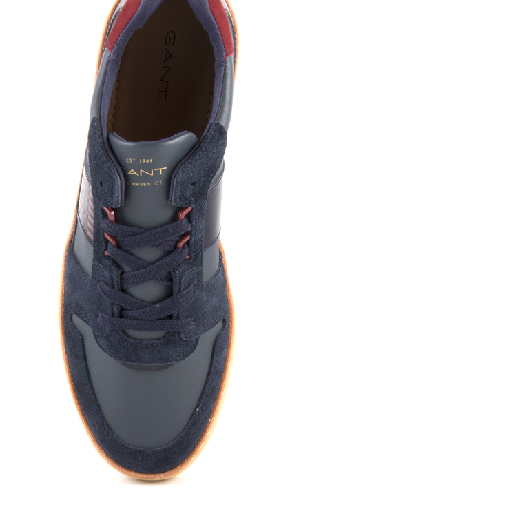 Gant Men's Sneakers in navy suede leather 1740BP631867VBL