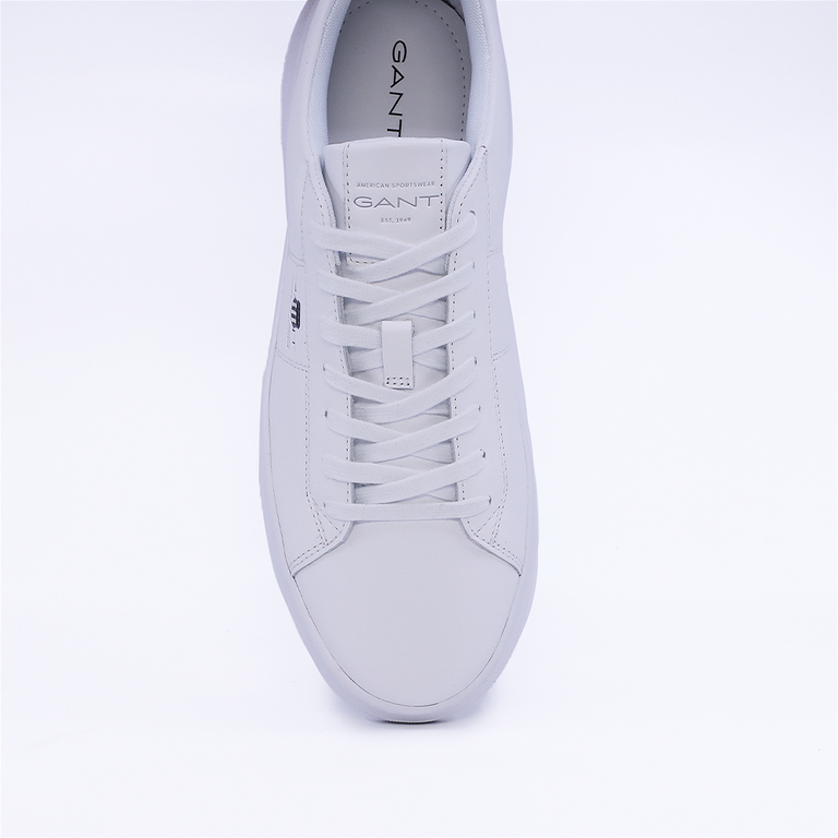 Sneakers bărbați Gant Joree albi din piele 1747BP631494A