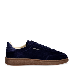 Sneakers bărbați Gant Cuzmo bleumarin din piele întoarsă 1742BP633370VBL