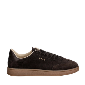 Sneakers bărbați Gant linia Cuzmo maro închis din piele întoarsă  1741BP633204VTDM