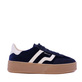 Sneakers femei Gant linia Cuzmani maro  din piele întoarsă 1742DP538354VCO