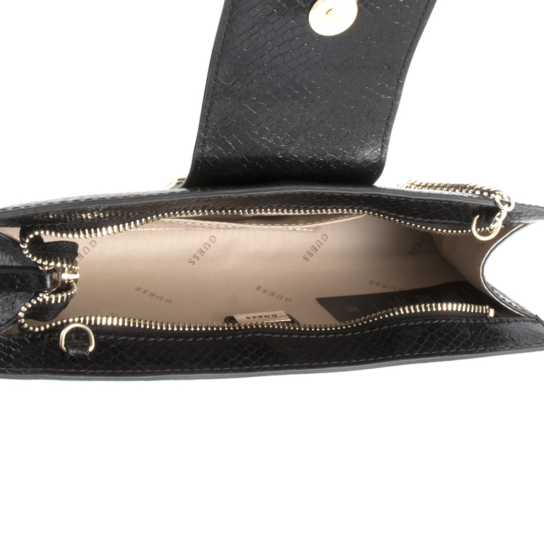 Women's envelope purse Guess black 918pls7730n