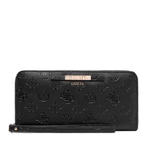 Portmoneu femei Guess Carmella negru cu logo 912DPUSWPD2225146N