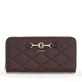 Portmoneu femei Guess Frances roz cu logo frontal 912DPUSWQG2241146RO