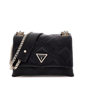 GUESS women's purse black with metallic logo 917POSS24780N