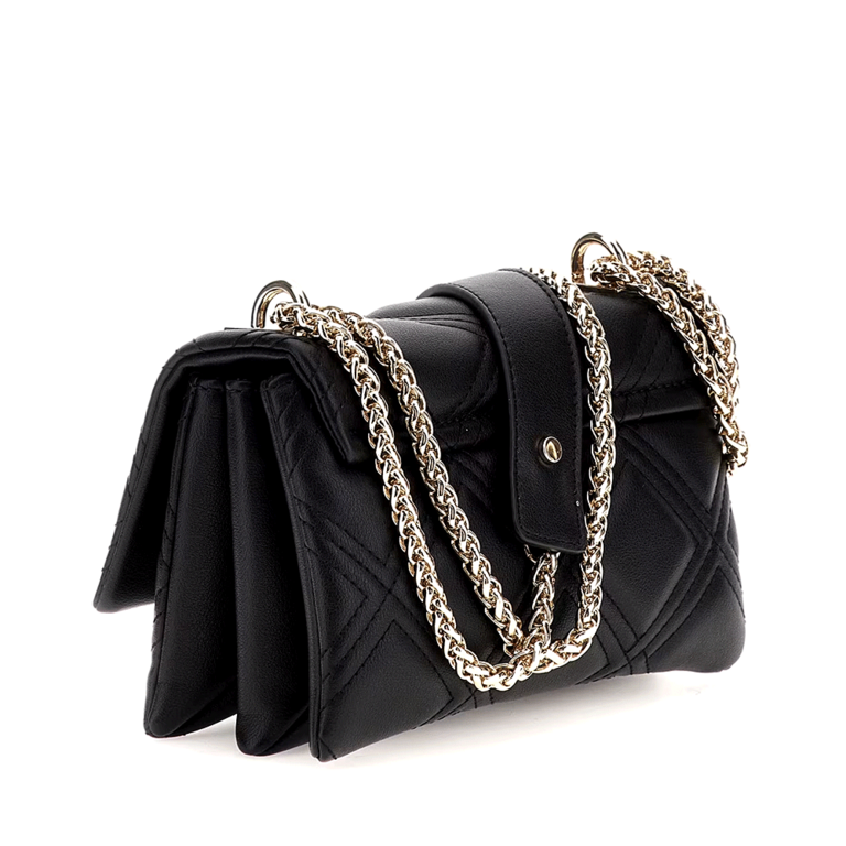 GUESS women's purse black with metal logo 917POSS24780N