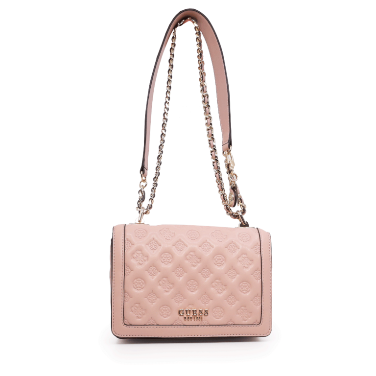 Guess Guess flap bag in pink faux leather 915POSS58190RO, pink women bag  pink bag women pink guess bag - 915poss58190ro - Poșete Guess - Femei Guess