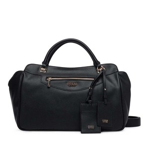 Poșetă tote femei Guess Antonia neagră cu logo 912POSSHWBG2183060N