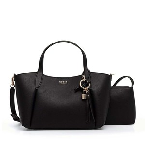 Poșetă tote femei Guess Melody neagră cu logo 912POSSHWBG9735060N
