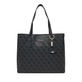 Poșetă tote femei Guess Meridian bej cu logo 912POSSHWSG6974230BE