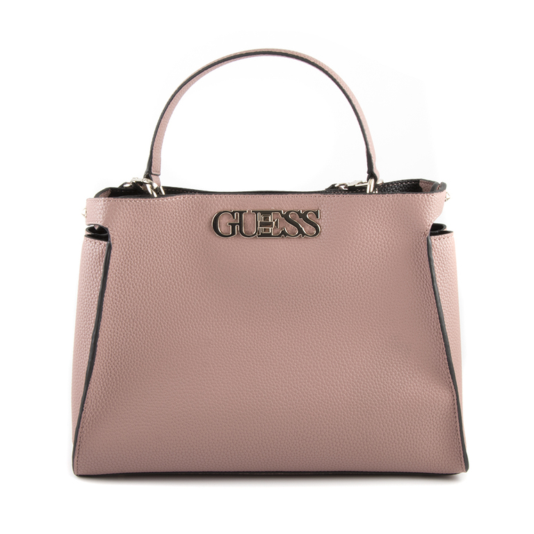 Guess Women's Tote Bag in old pink faux leather 910POSS1060RO