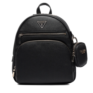 Guess women's backpack black with front logo 917RUCS06320N