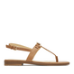 Sandale femei Guess Reality bej din piele 919DSFLJRELBE