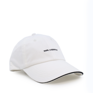 Karl Lagerfeld cap in white recycled cotton 2065DSAP3419A