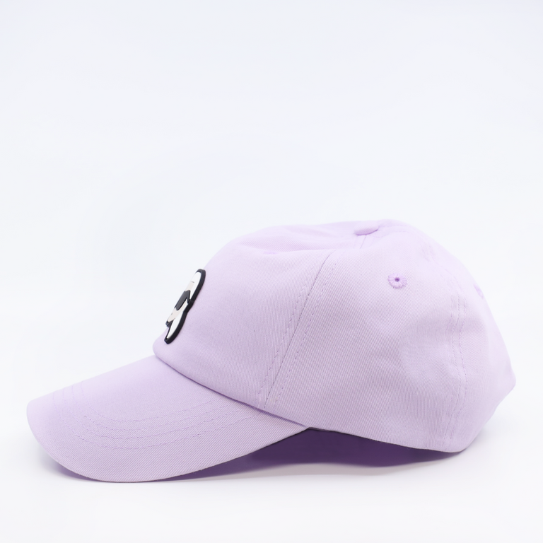 Karl Lagerfeld cap in light purple recycled cotton 2065DSAP3401LI
