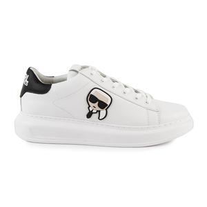Pantofi sport barbati Karl Lagerfeld albi din piele 2059bp52530a