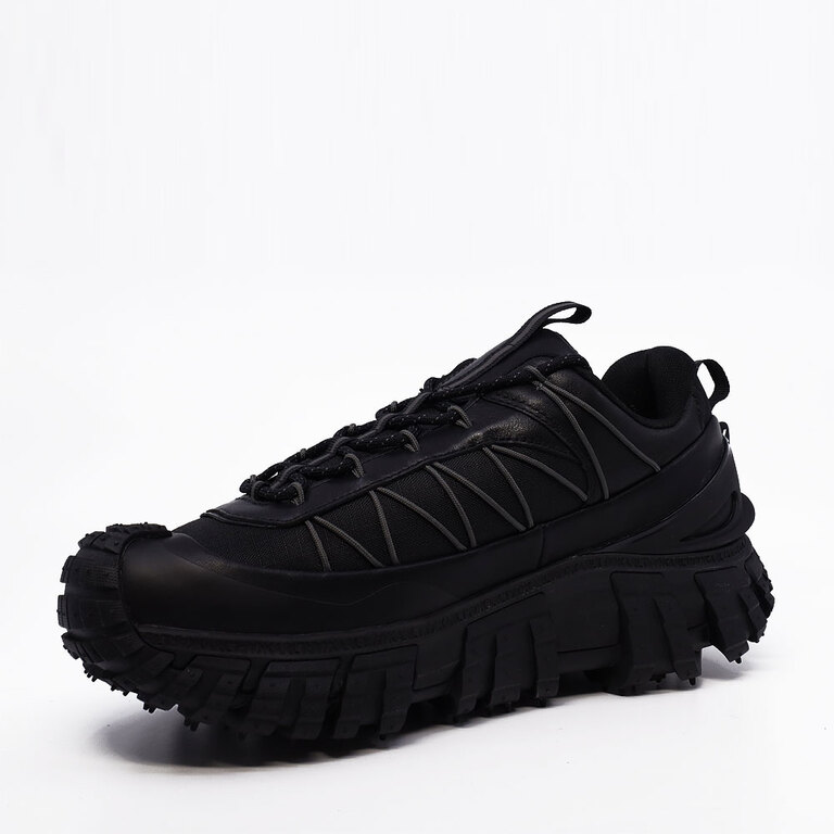 Sneakers bărbați Karl Lagerfeld K Trail negri din piele 2057BP53723N