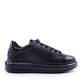 Sneakers bărbați Karl Lagerfeld Kapri Mens Studebakker Lo albi din piele naturală 2058BP52574AA