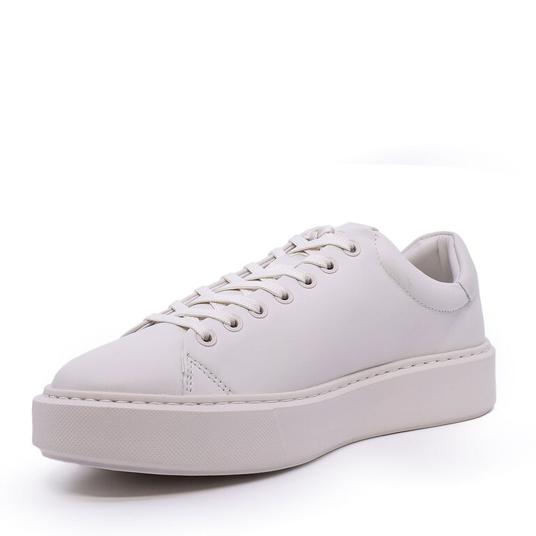 Men's Karl Lagerfeld Maxi Kup white leather sneakers 2057BP52223A