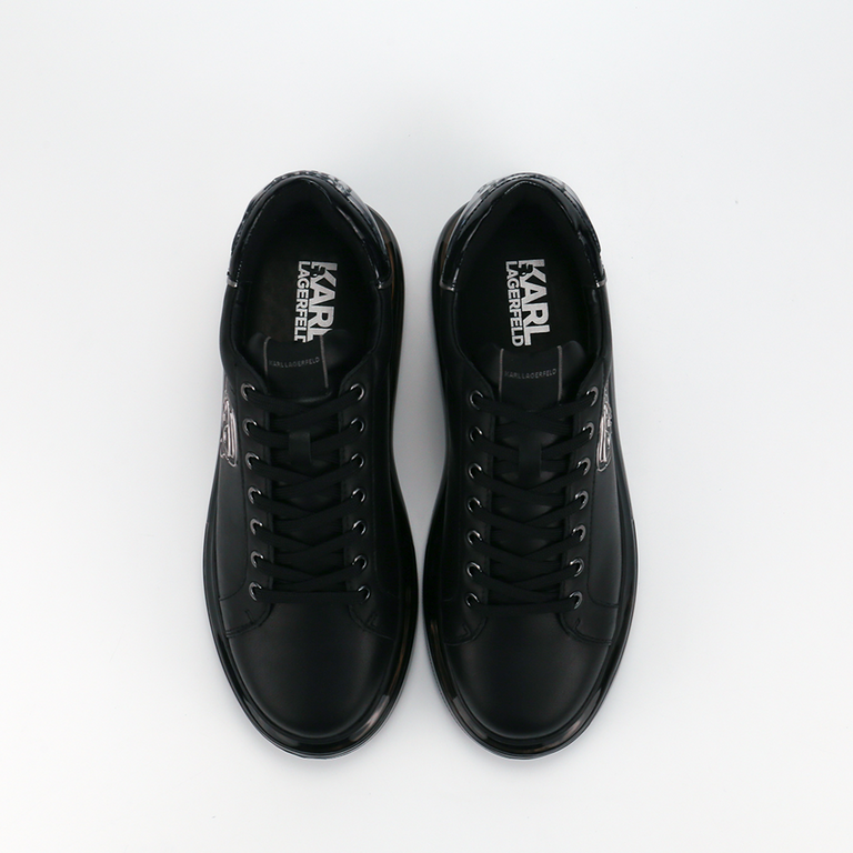Sneakers bărbați Karl Lagerfeld negri din piele 2056bp52631n