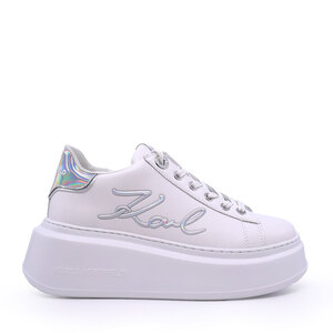 Karl Lagerfeld Anakapri Signia white leather sneakers for women 2057DP63510A