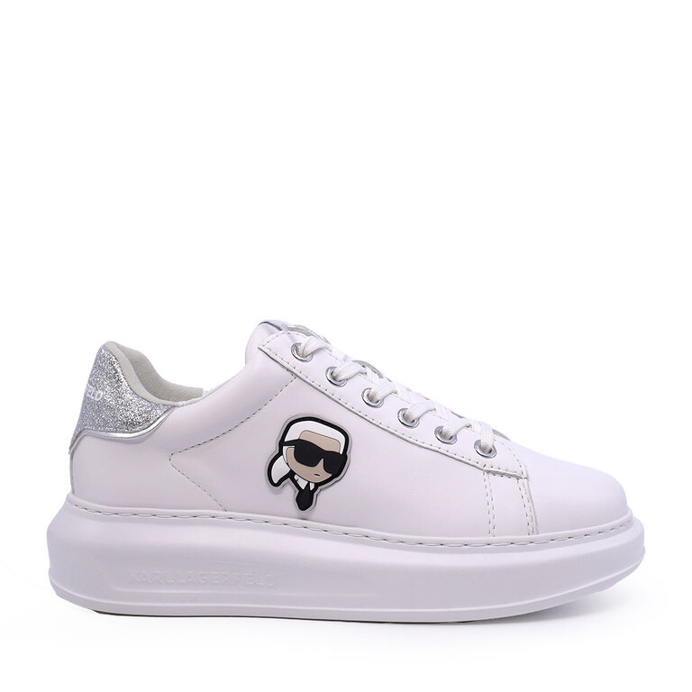 KARL LAGERFELD Baskets femme Karl Lagerfeld Kapri Karl NFT cuir blanc