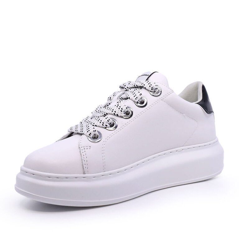 Women's Karl Lagerfeld Kapri Karl NFT white leather sneakers 2057DP62576A