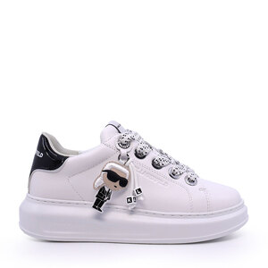 Women's Karl Lagerfeld Kapri Karl NFT white leather sneakers 2057DP62576A