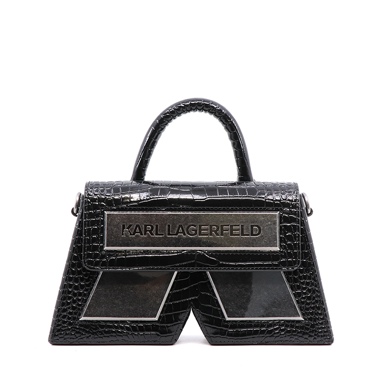 Karl Lagerfeld women bag in black genuine leather 2064POSP63040N