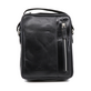 Geantă crossbody bărbaLuca di Gioia neagră din piele 266BGEA6141M